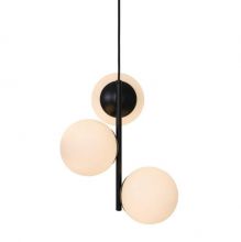 Lilly lamp wisząca czarna 3x40W E14